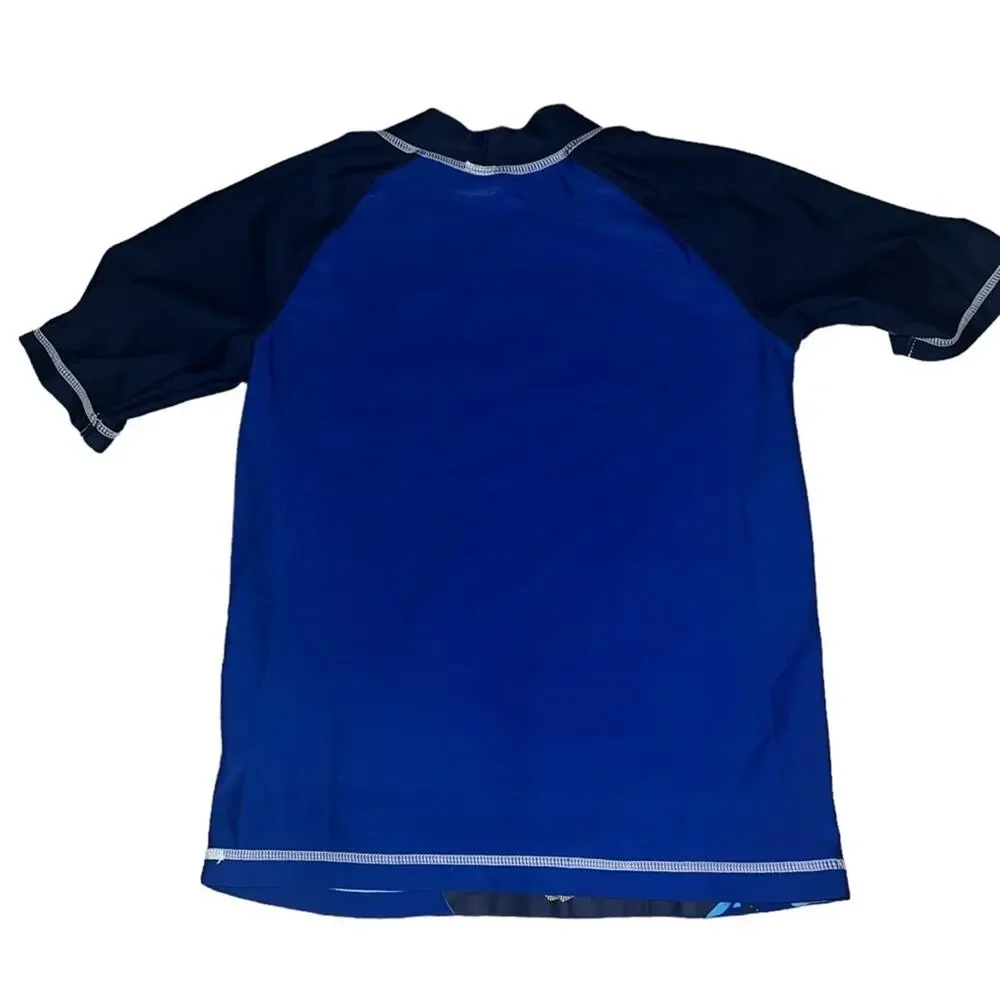 Carter’s Boys Shark Design Swim Shirt/Rashguard - Size 8/8A